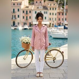 Joan Rivers Light Pink Coat